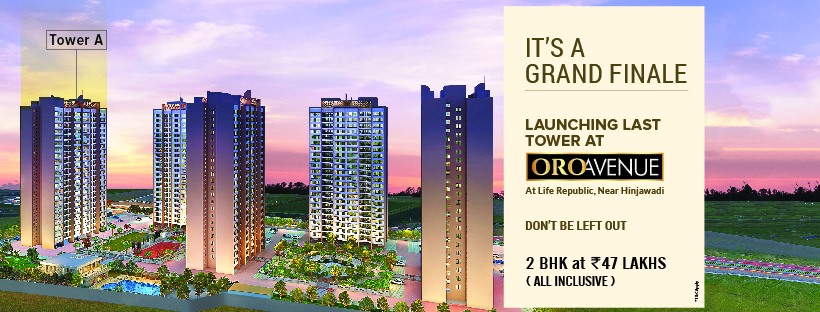 Launching last tower at Kolte Patil Life Republic ORO Avenue in Pune